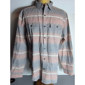Mountain Khakis Mens Snap-Button Logan Shirt L Multicolored NEW NWOT